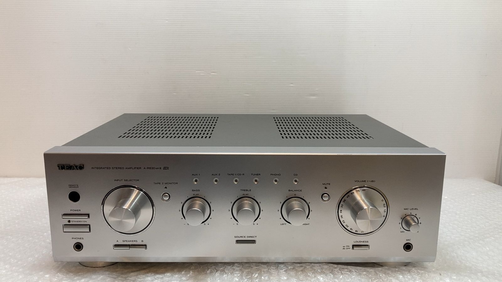 TEAC A-R630MkⅡ プリメインアンプ　程度良　2019年製 A-R630MKII | 製品トップ | TEAC - プレミアムオーディオ