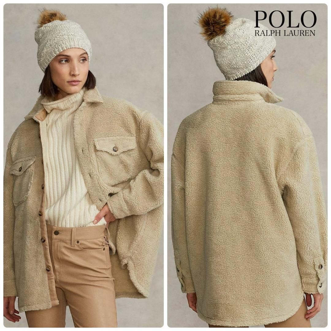 Polo Ralph Lauren ポロ ラルフローレン ボア フリース オーバー シャツ ジャケット