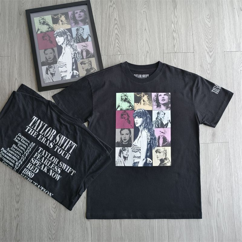 公式 テイラースウィフト The Eras Tour ブラック Tシャツ M - メルカリ