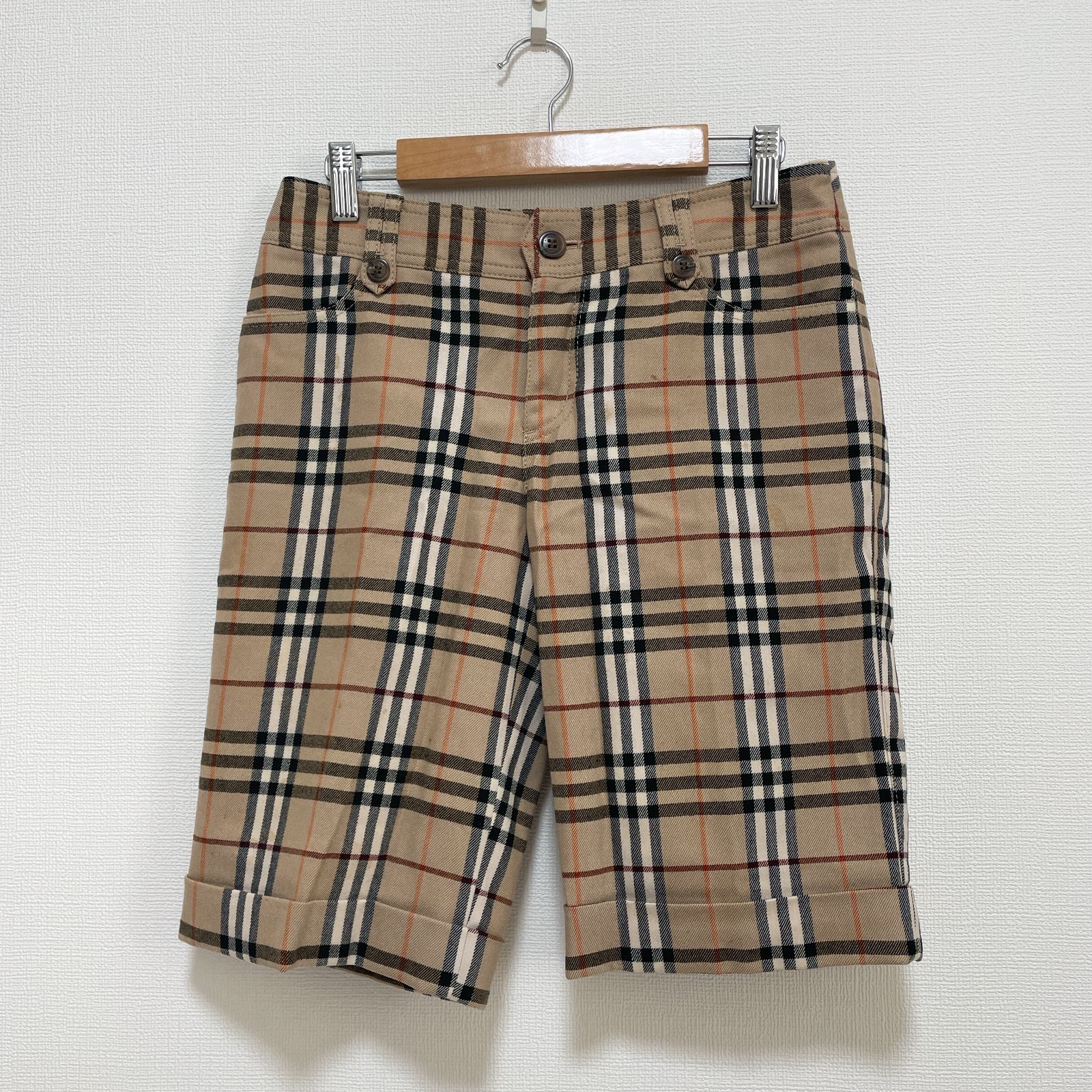 BURBERRY BLUE LABEL バーバリーブルーレーベル ハーフパンツ