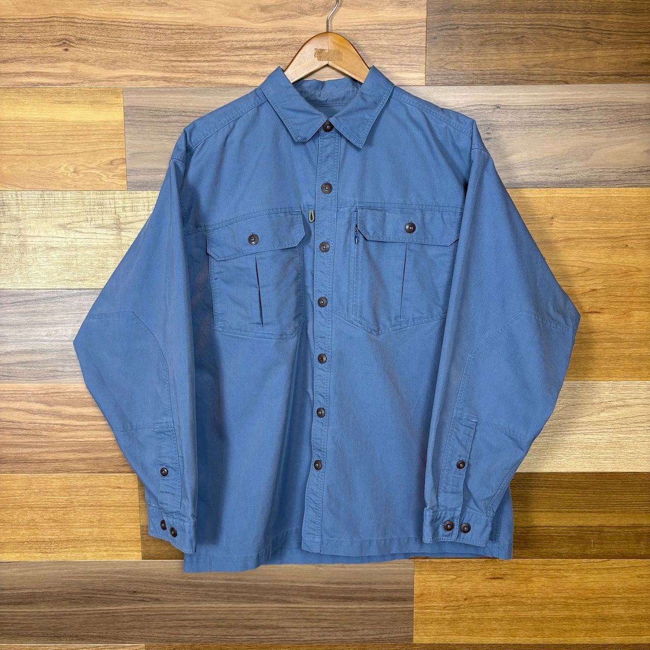 Patagonia パタゴニア 長袖シャツ サイズ メンズ M アウトドア 古着 