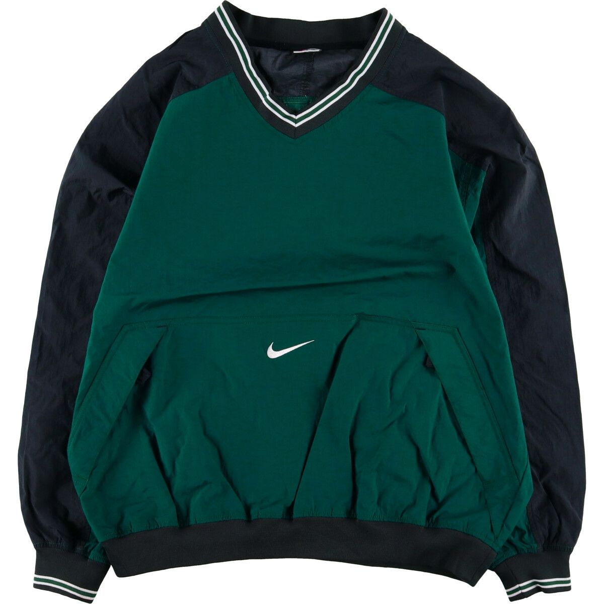 古着 90年代 ナイキ NIKE Vネック ナイロンプルオーバー メンズXL相当 ヴィンテージ/eaa515830