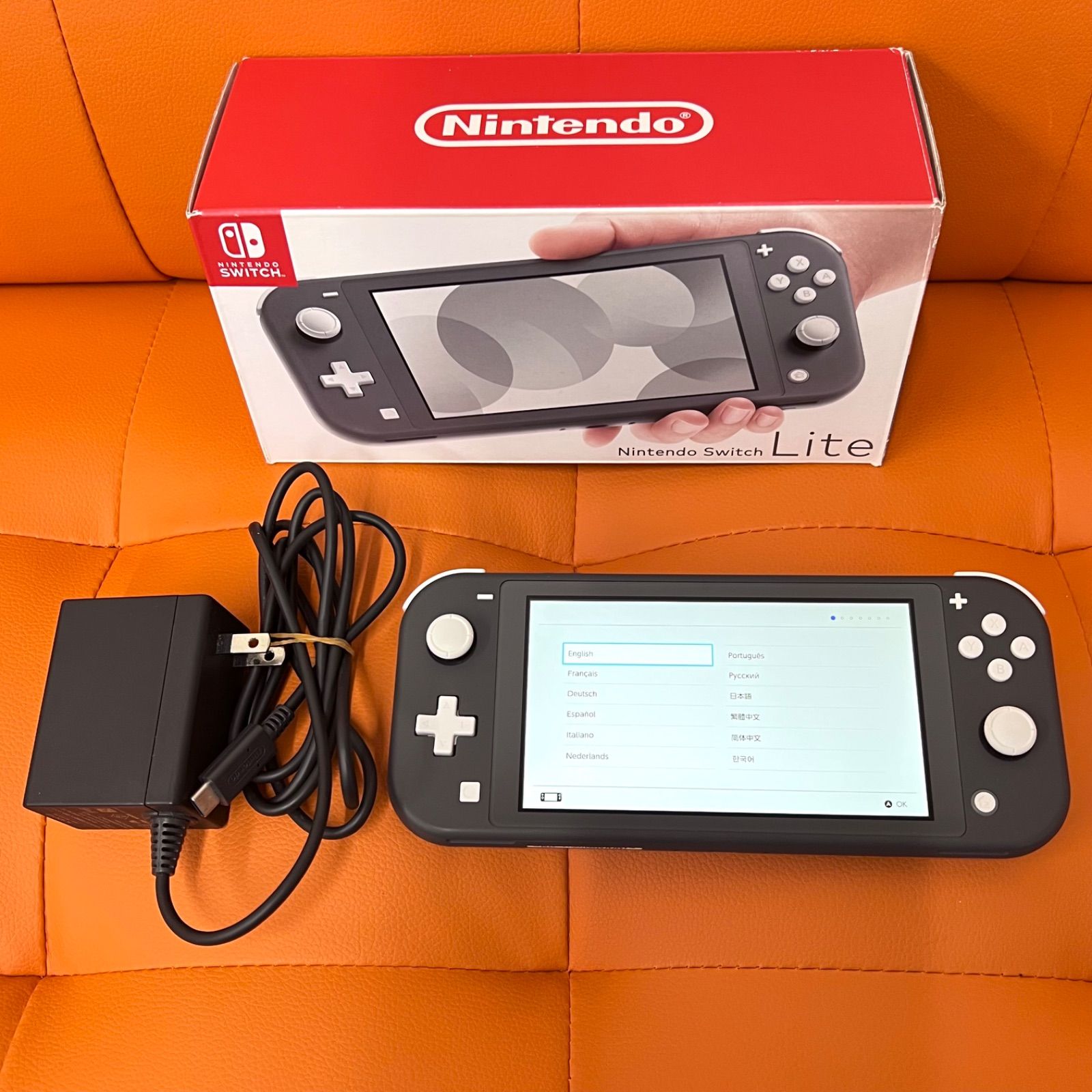 動作確認済】Nintendo Switch Lite グレー 2021年製 【公式通販】
