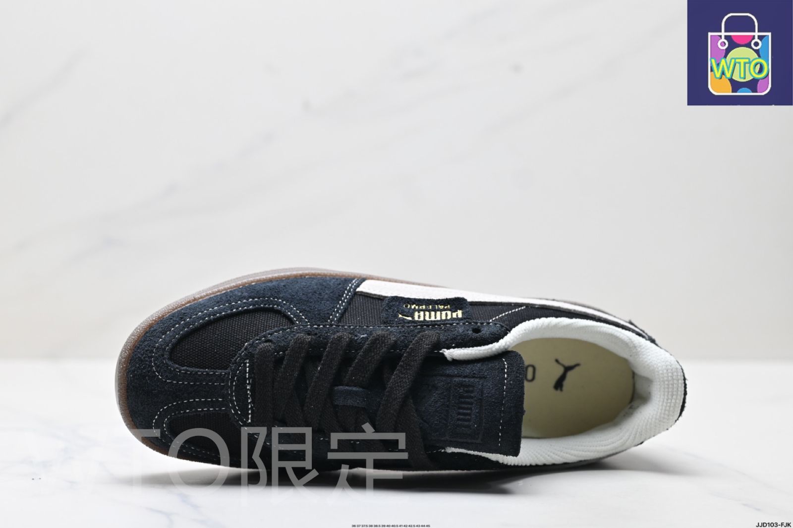 PUMA Palermo Vintage スリップ防止 耐磨耗 ロートップ ドイツ軍訓シューズ ヴィンテージ モデル-WTO輸入3