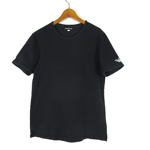 エンポリオアルマーニ EMPORIO ARMANI Tシャツ ワッフル イーグル ロゴ