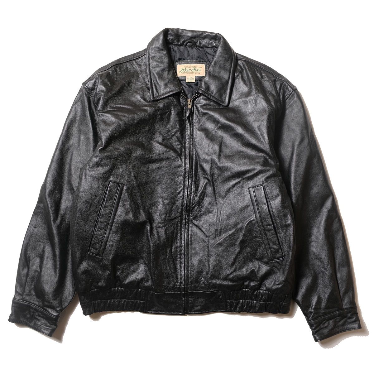 st. johns bay セントジョンズベイ レザー スイングトップ 90s
