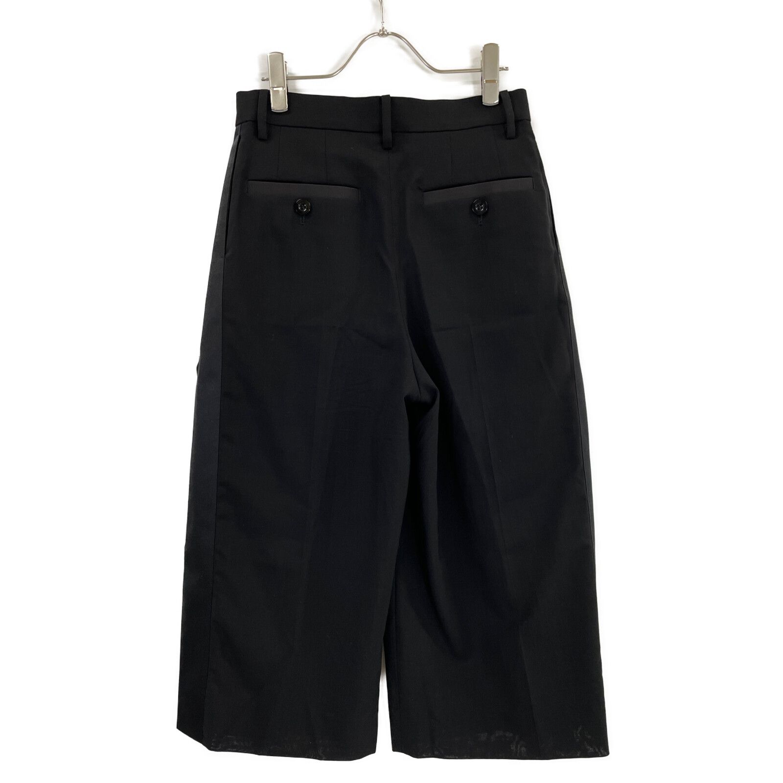 sacai サカイ 綿パンツ 黒パンツ サカイ パンツ 2024ss Taffeta Pants 24-03403m メンズ SIZE 2 sacai