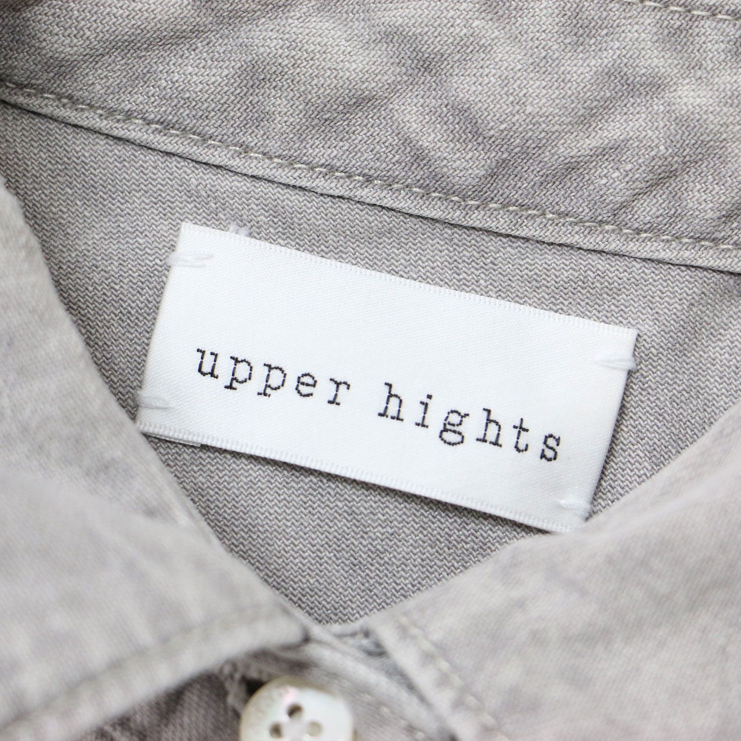 upper hights アッパー ハイツ Spick&Span 別注 シャツ デニムシャツ 