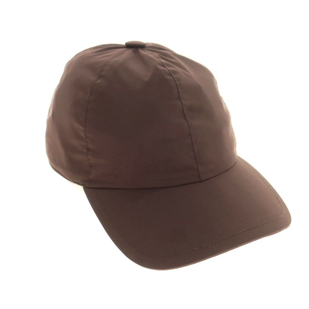 アウトレット フェデーリ FEDELI ポリエステル キャップ ブラウン サイズL メンズ