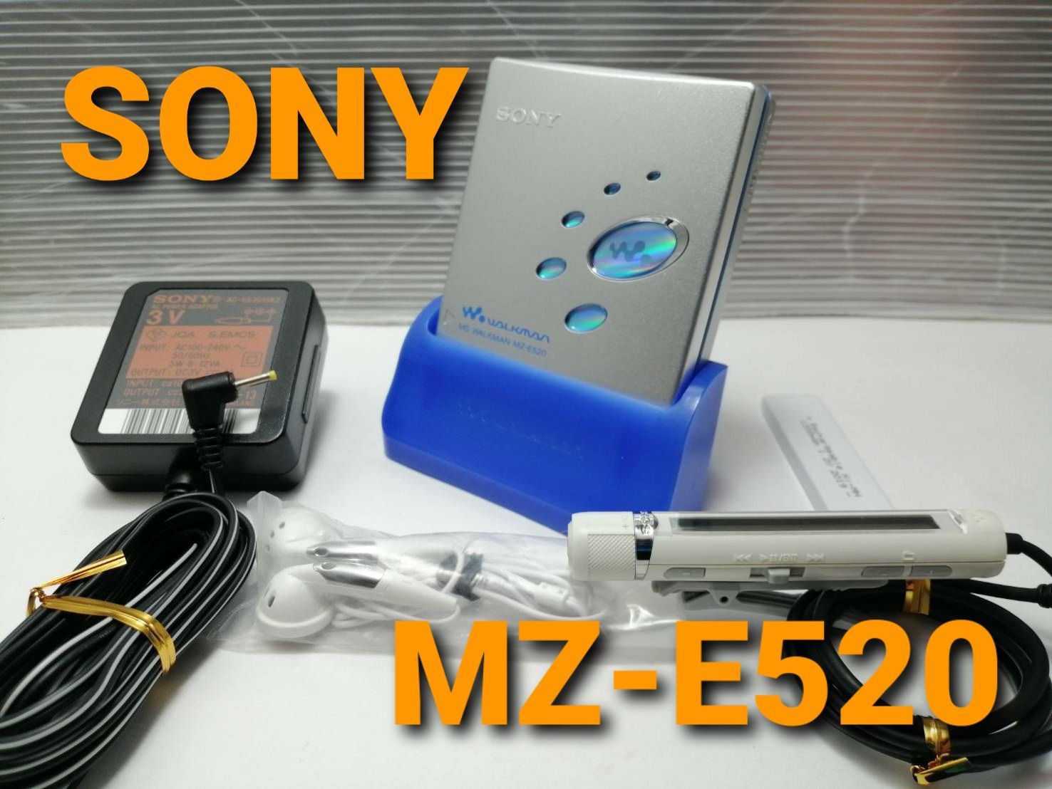 ①SONY MDウォークマン MZ-E520 ポータブルプレーヤー | www.vinoflix.com