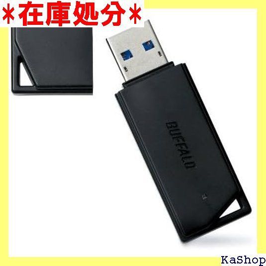 BUFFALO USB3.0/2.0用 USBメモリー ブラック 16GB RUF3-K16G-BK 1269