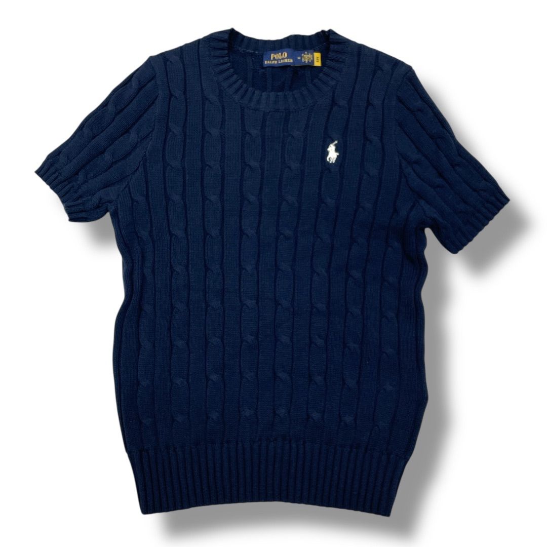 POLO RALPH LAUREN ポロラルフローレン 半袖ケーブルニット