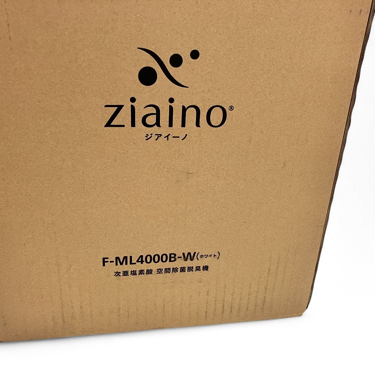 Panasonic F-ML4000B-W ziaino ジアイーノ 空気清浄機 次亜塩素酸 空間除菌脱臭機 Z10507749