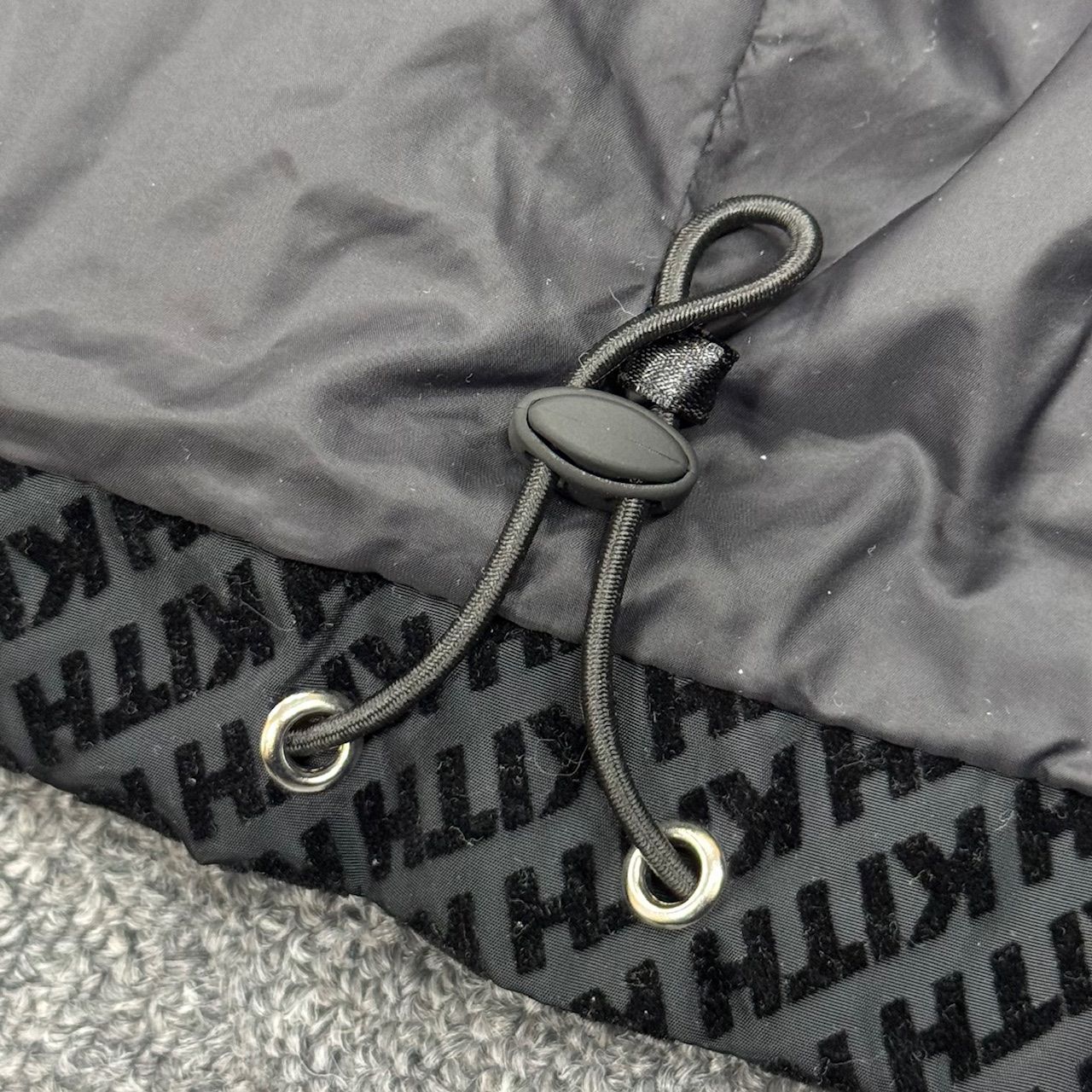 KITH Flocked Italic Monogram Davon Jacket モノグラム トラック 