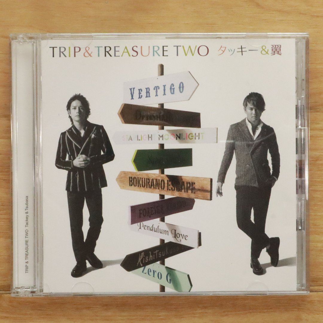 国内盤CD☆タッキー&翼/Tackey & Tsubasa□ TRIP&TREASURE TWO