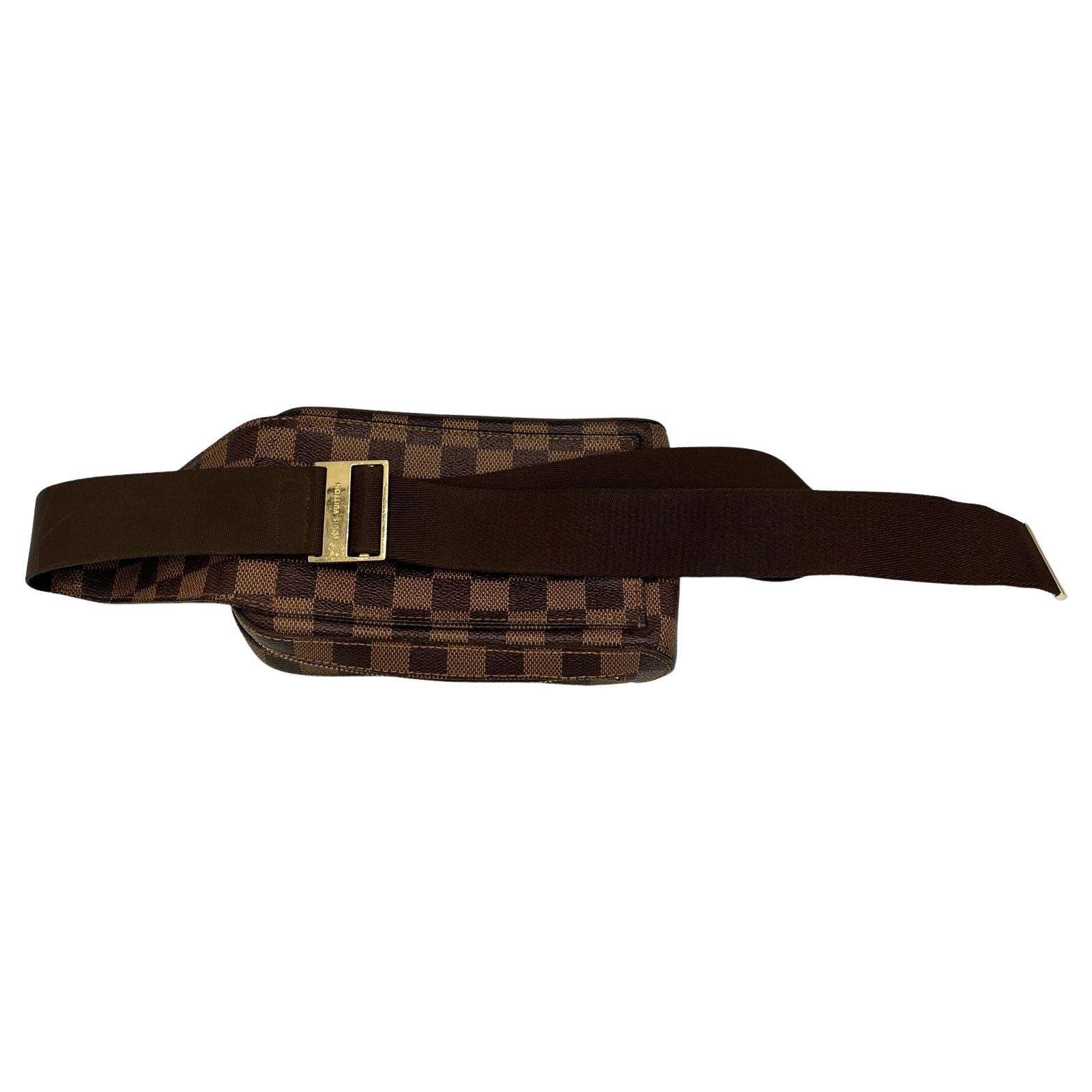 ルイヴィトン LOUIS VUITTON ボディバッグ ジェロニモス N51994 ダミエキャンバス ブラウン メンズ