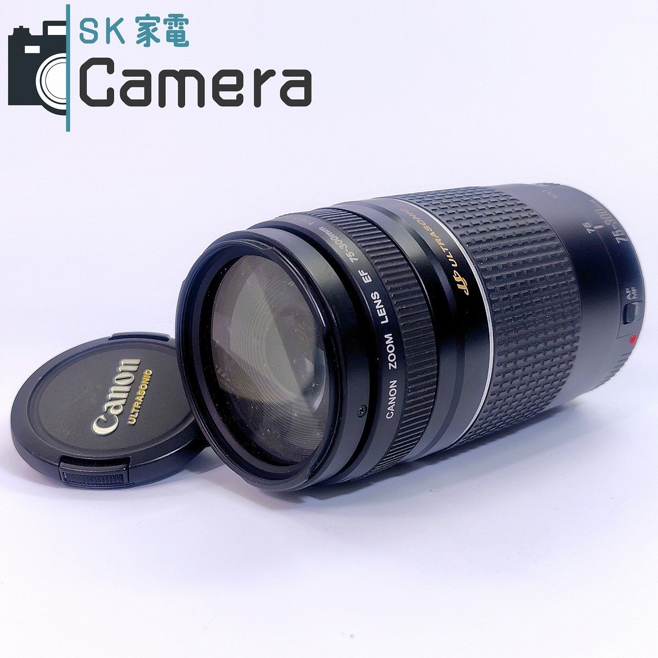 【】 Canon EF 75-300ｍｍ F4-5.6 III USM キャノン キャップ 付 #20