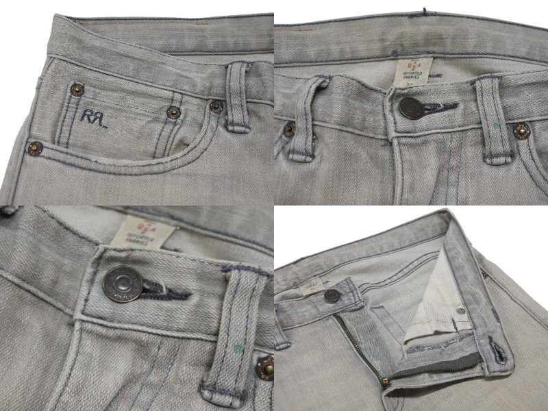 RRL ダブルアールエル デニムパンツ RRL Skinny Fit Japan Woven  