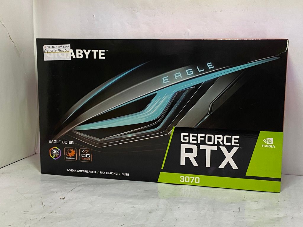 中古PCパーツ] GV-N3070EAGLE OC-8GD [PCIExp 8GB] 中古