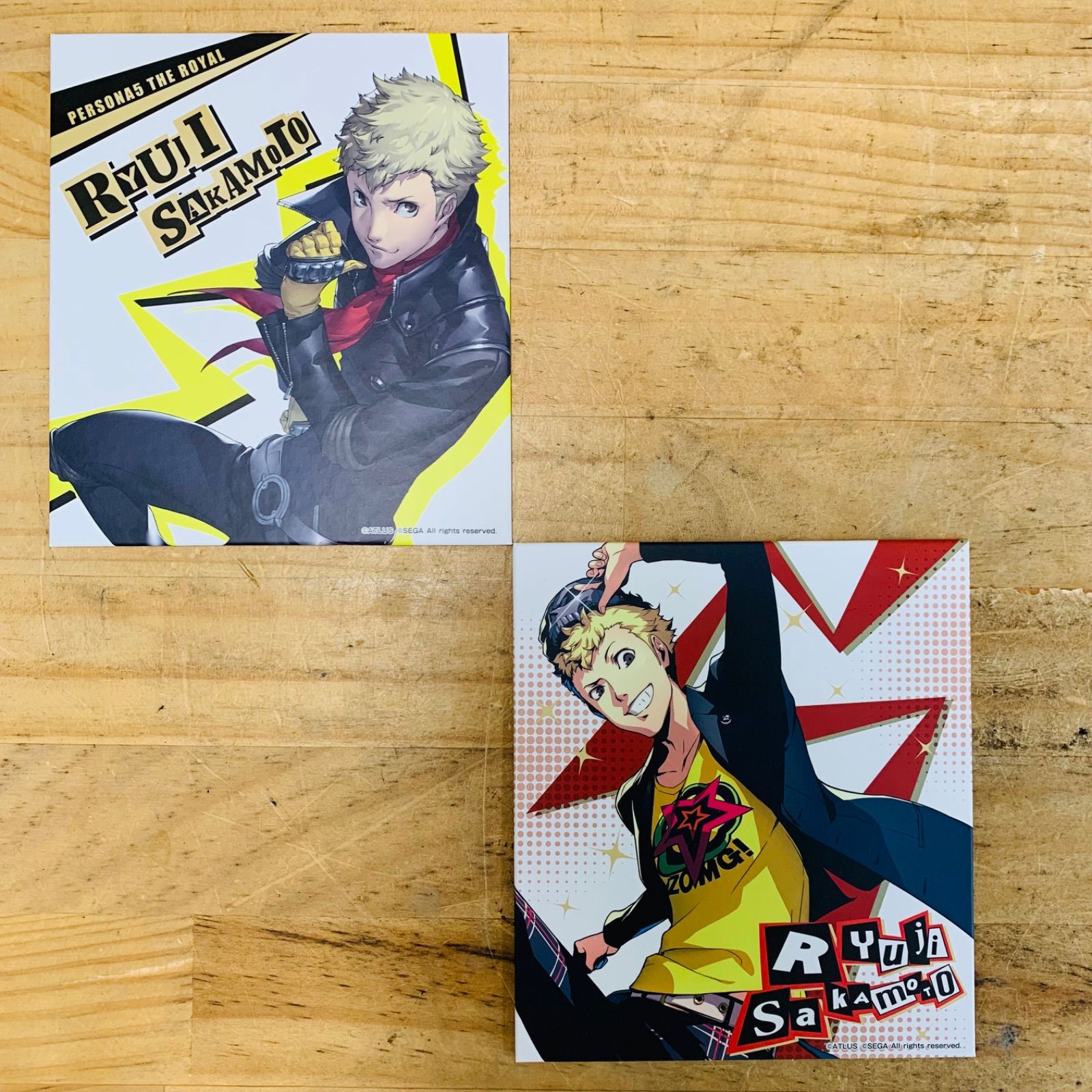 P41185 2点セット ペルソナ5 セガコラボカフェ ザ・ロイヤル アート