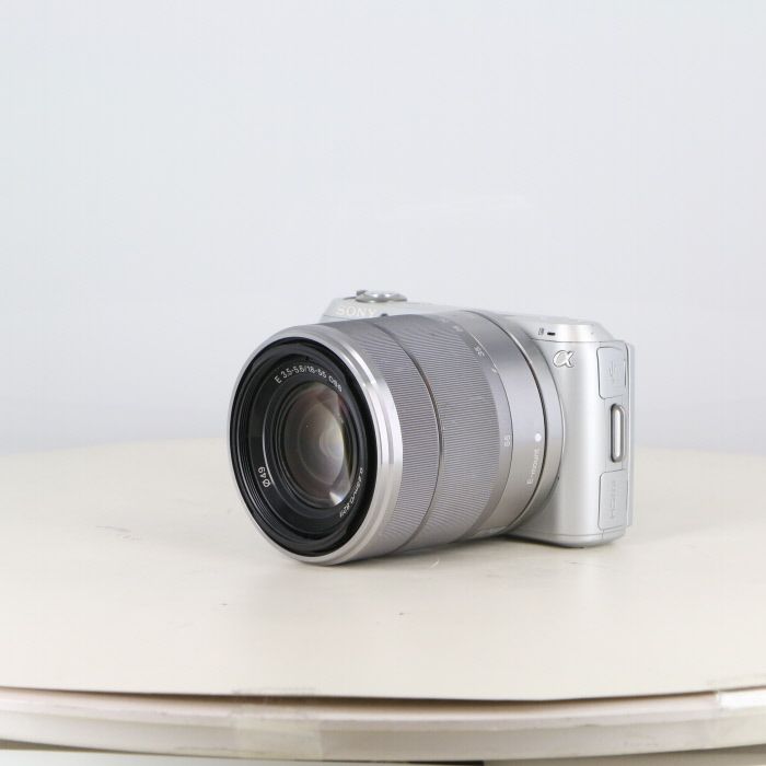中古】(ソニー) SONY NEX-C3K シルバー ズームレンズキット