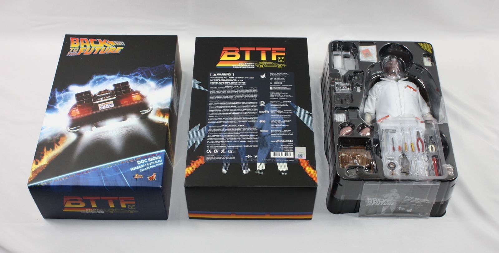 バック・トゥ・ザ・フューチャー ドク・ブラウン 1/6フィギュア MMS609