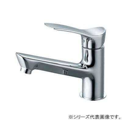 三栄 SANEI COULE シングルワンホール洗面混合栓 寒冷地用 K4712NJK-13