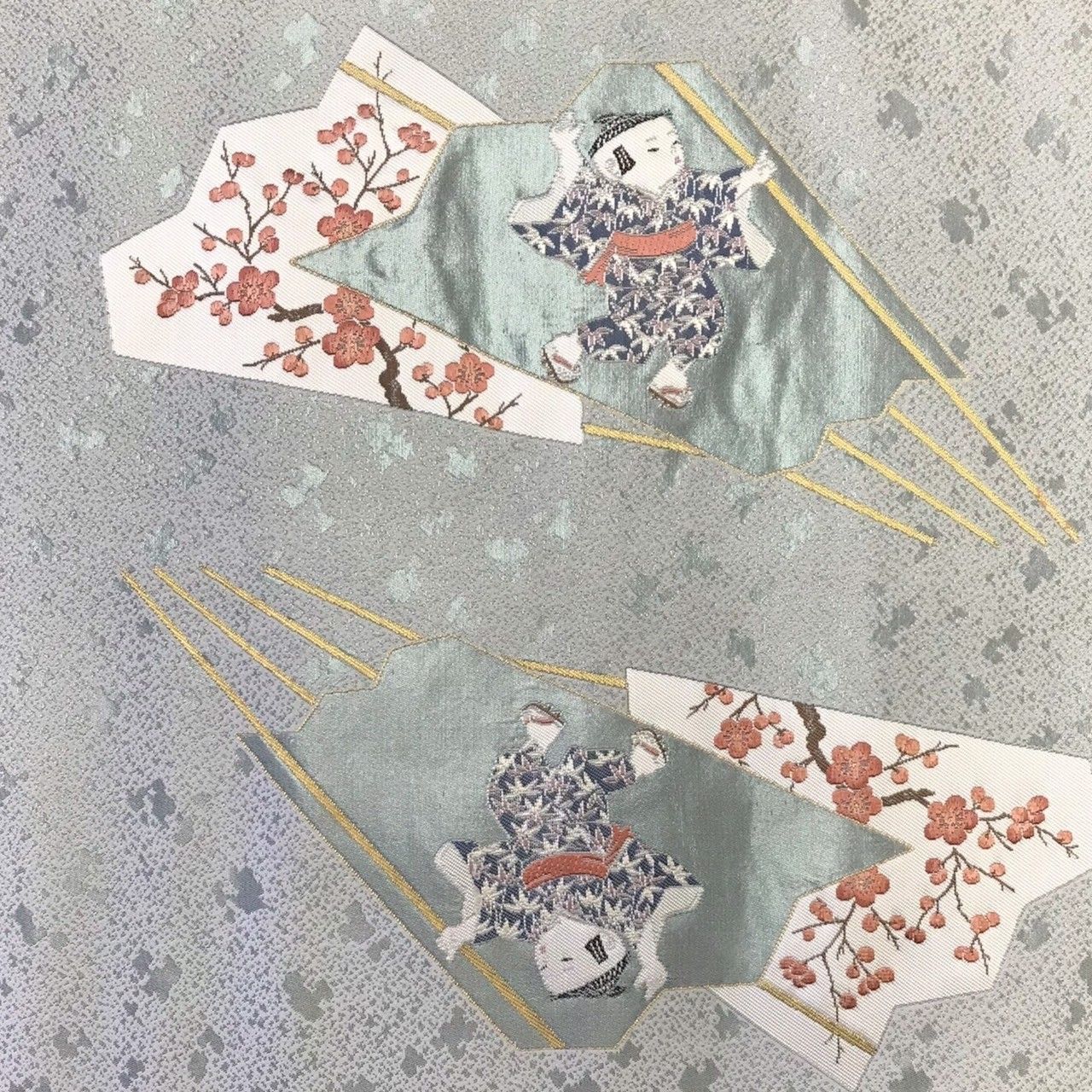 専用帯2293●加賀友禅の巨匠 由水十久 本金箔 森にて 高級 正絹太鼓六通袋帯 専用帯2293○加賀友禅の巨匠 由水十久 本金箔 森にて 高級 正絹