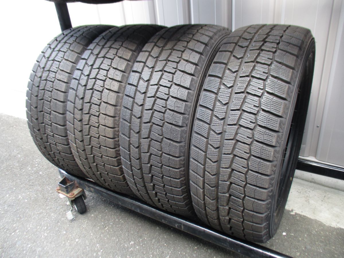 205|55R16 91Q ダンロップ WINTER MAXX WM02 スタッドレス 2020年製 4本 T43620809 インボイス領収書発行