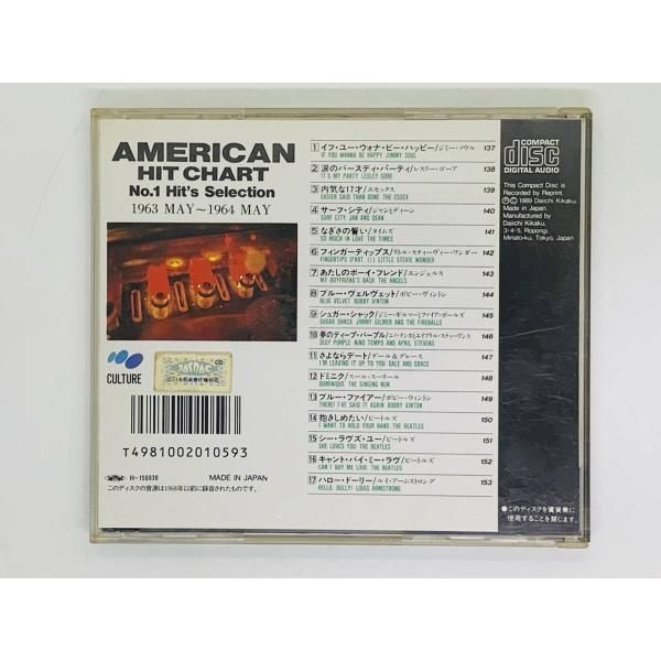 CD アメリカン・ヒット・チャート No.1 HIT / AMERICAN HIT CHART / 涙のバースディ・パーティ 内気な17才  サーフ・シティ レア M05