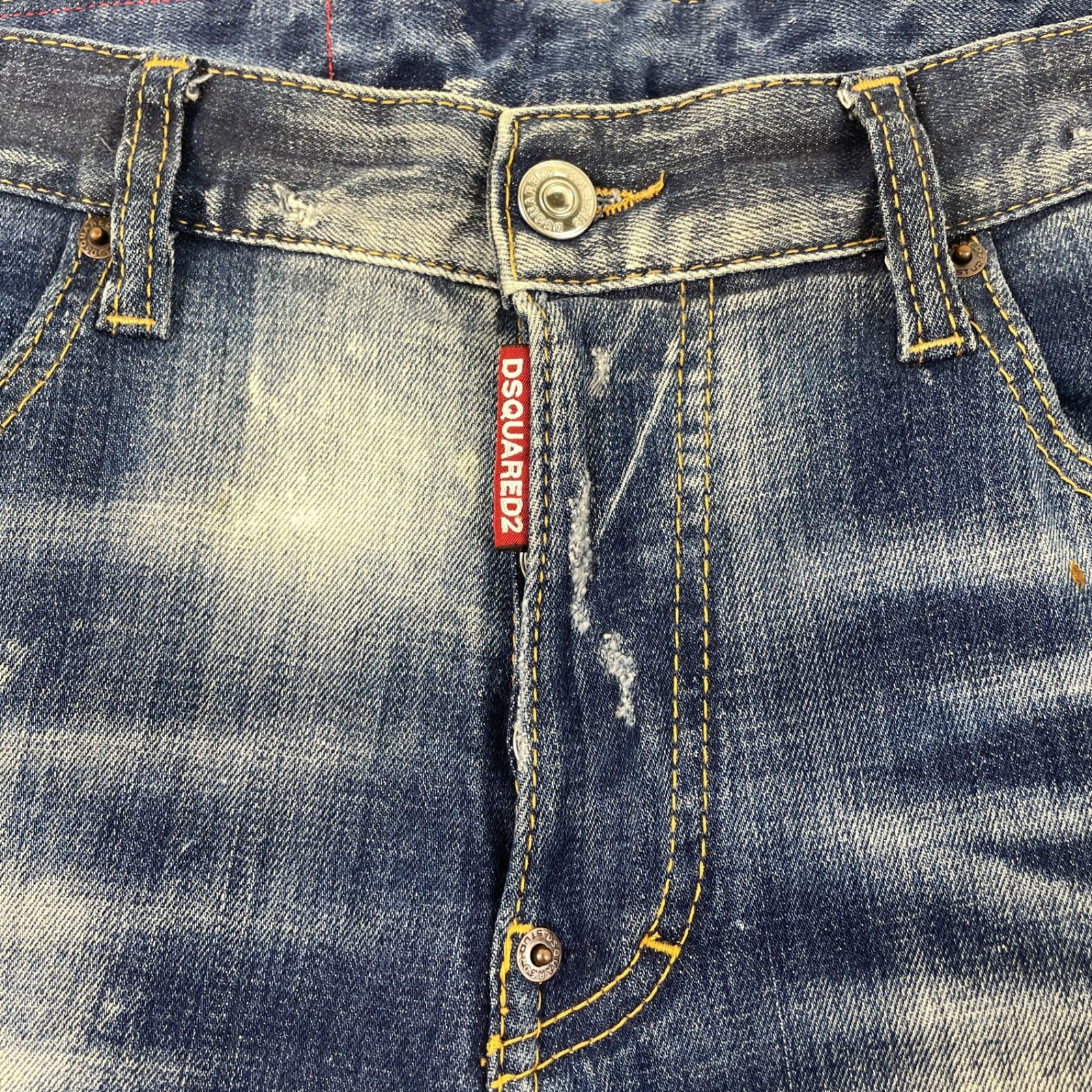 DSQUARED2 ディースクエアード 22/SS S74LB1042 S30342 SKATER JEANS