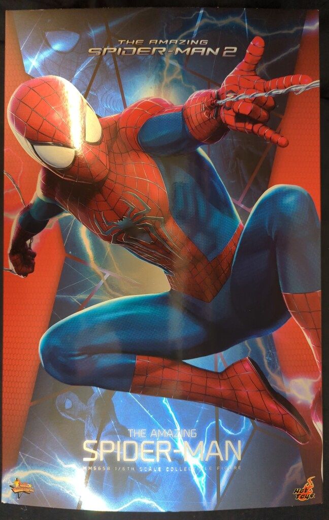 HOTTOYS MOVIE MASTERPIECE THE AMAZING SPIDER MAN MMS658