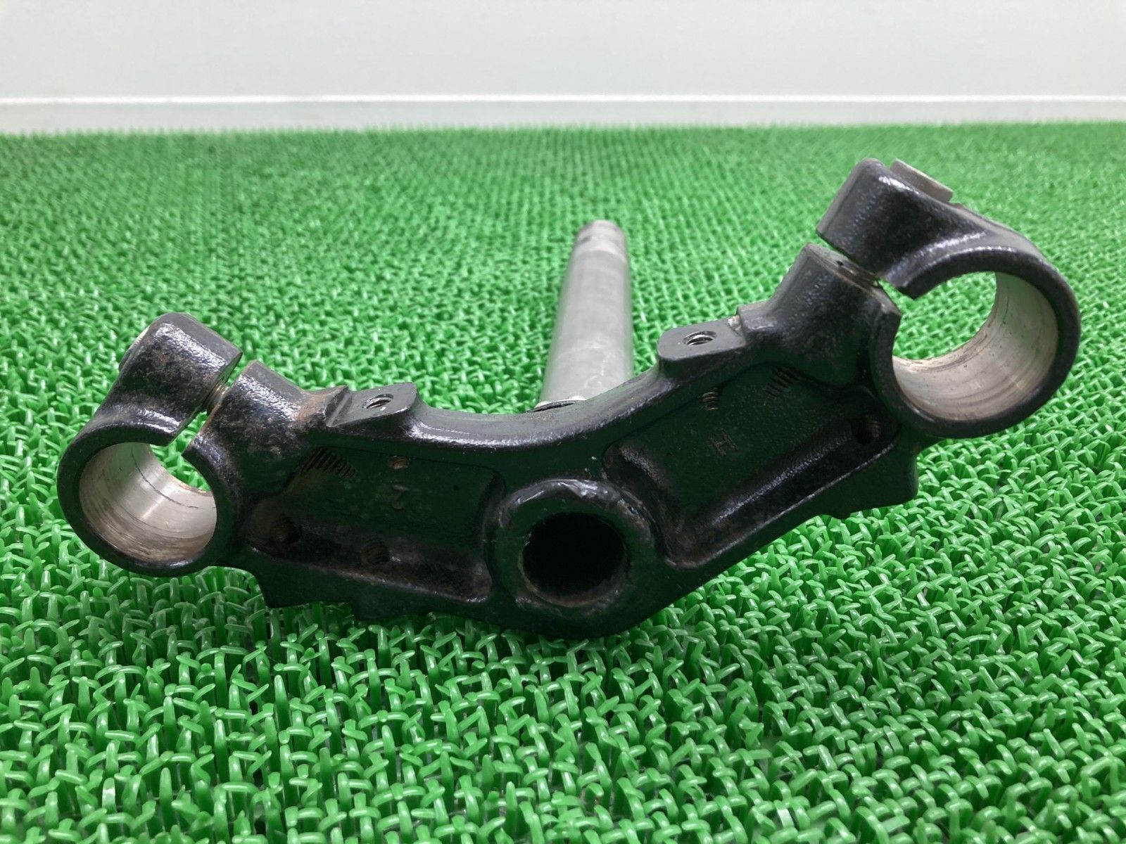 CT125ハンターカブ ステアリングステム ホンダ 純正 バイク 部品 JA55 K2E 曲がり無し 品薄 希少品 安心ノーマル 【中古】 36 CT125ハンターカブ ステアリングステム ホンダ 純正 バイク 部品 JA55