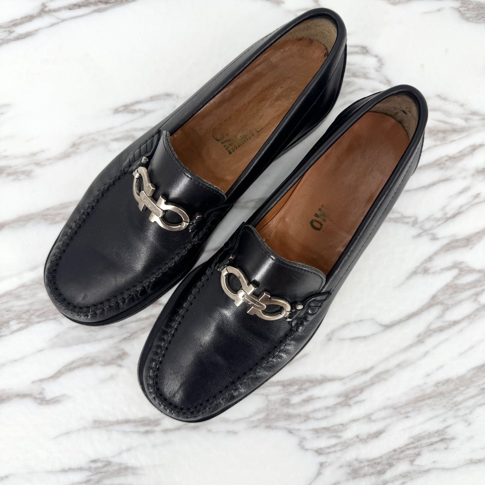 Salvatore Ferragamo ブラックローファー s-l1200.jpg