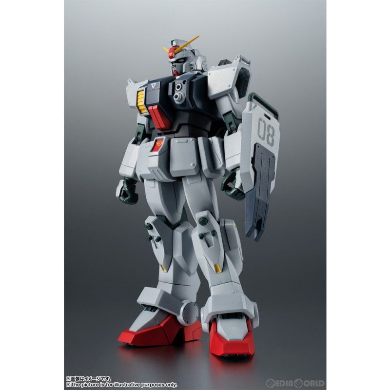 美品 機動戦士ガンダム第08MS小隊 ROBOT魂 フィギュア RX-79 陸戦型ガンダム ver. A.N.I.M.E. バンダイ backend=imagemagick;version=1;