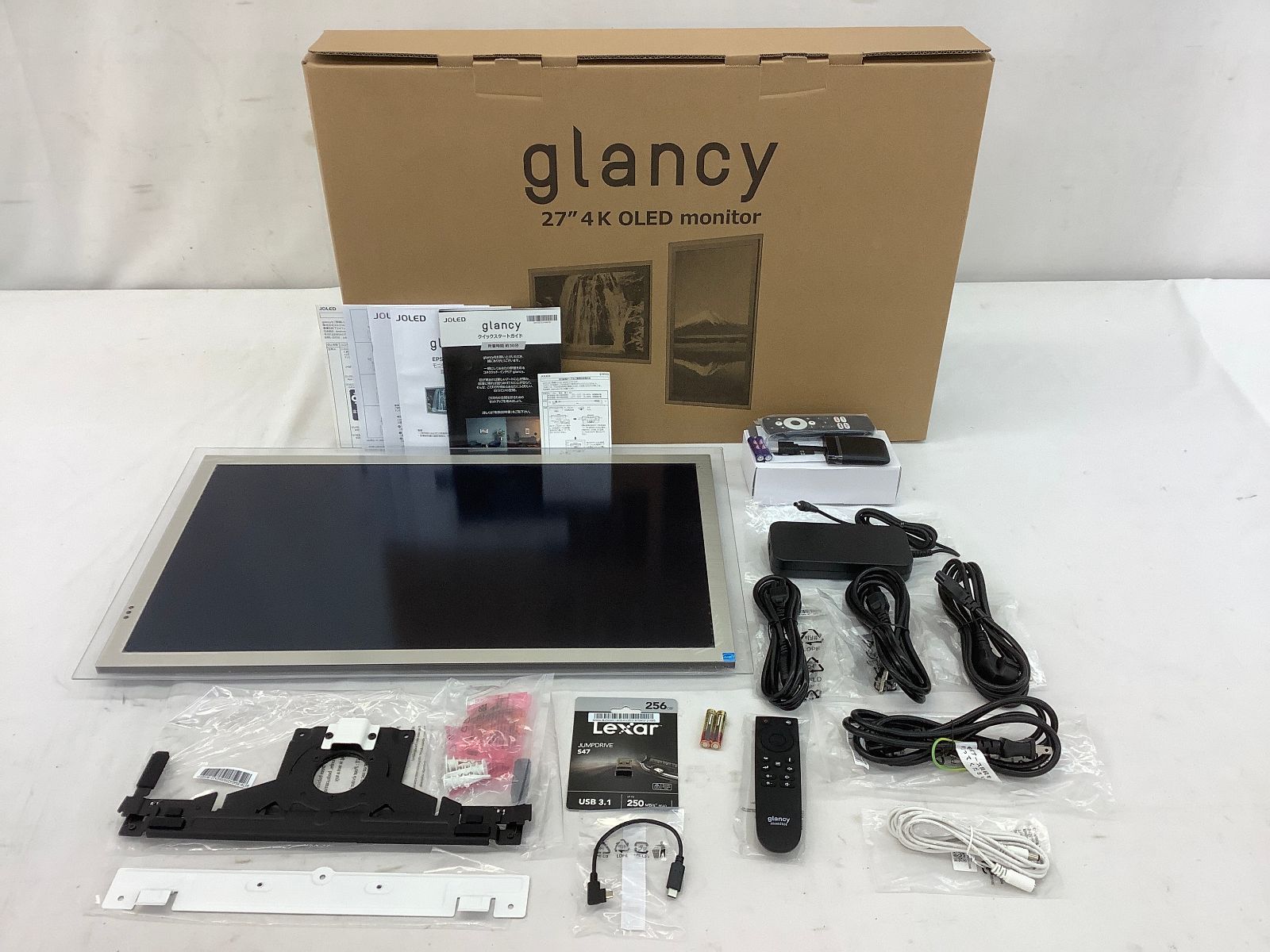 JOLED 国産 有機EL OLED 4k 27インチ モニター glancy ディスプレイ・モニター本体