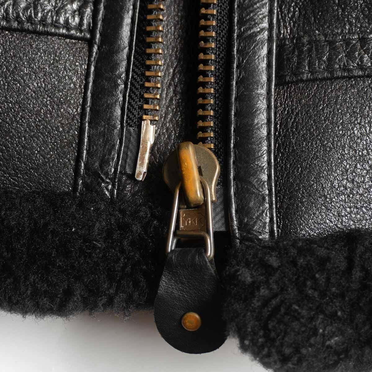 雰囲気抜群/ビッグサイズ】4MK-84【B-3 ムートンボンバージャケット