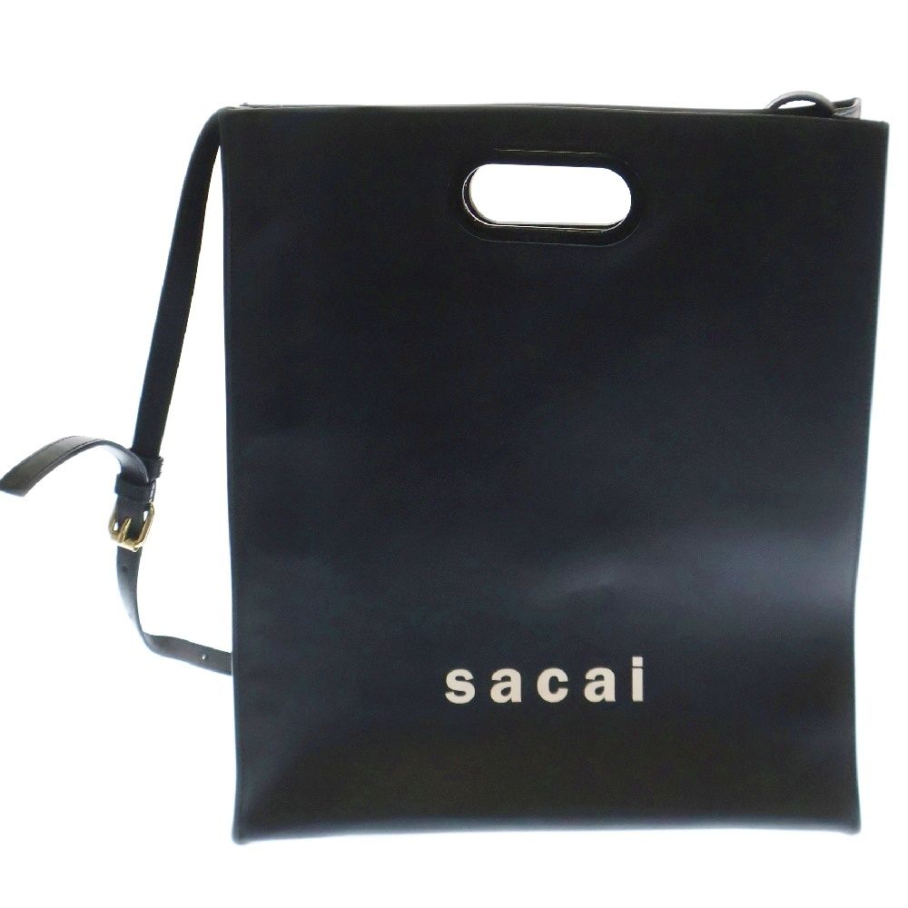 Sacai (サカイ) NEW SHOPPER BAG ニューショッパー カウハイドレザー 