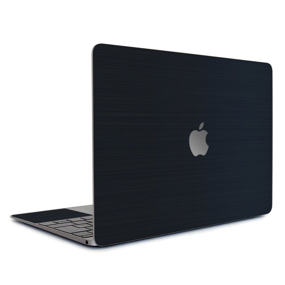 wraplus スキンシール MacBook Pro 13 インチ 2011 2010 2009 対応 [ネイビーブラッシュメタル]