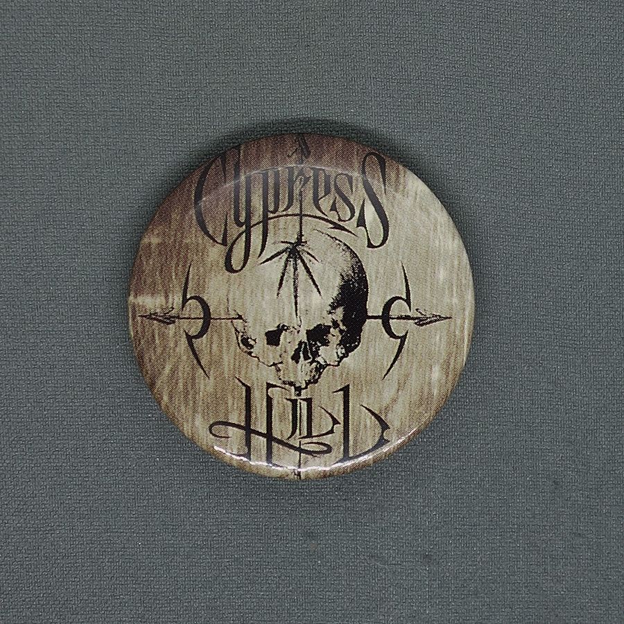 【大きめサイズ】ビンテージ　スカル　バッチ　ピンズ　髑髏 特大ビンテージ スカル＆クロスボーン バッチ ピンズ 髑髏 骸骨