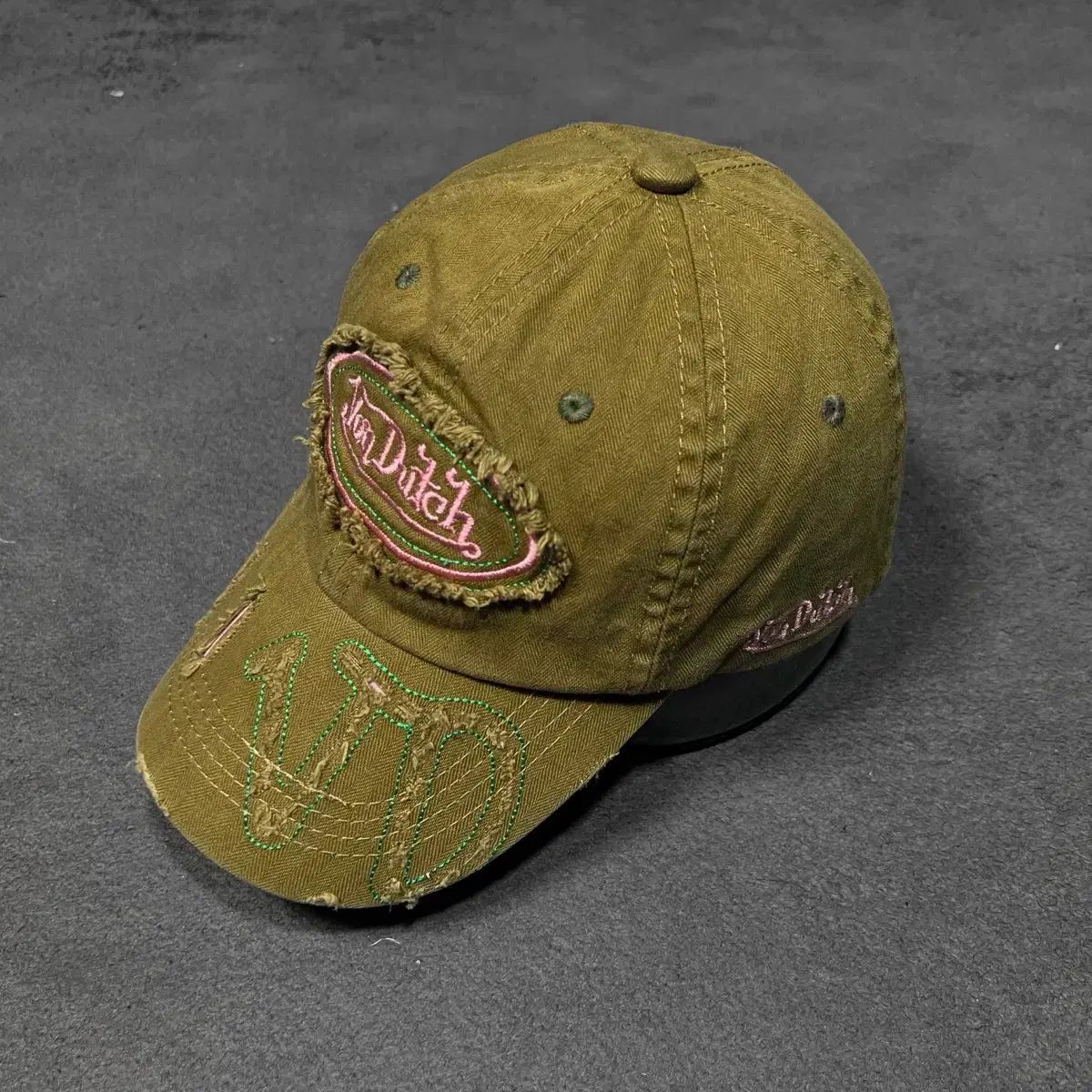 y2k 00s Vondutch キャップ New Von Dutch Cap ‧₊°♱༺𓆩☠︎𓆪༻♱༉‧₊˚. 2000年代初期セレブ達が