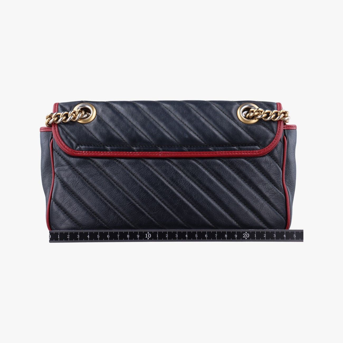 グッチGucciGGマーモントブラック×レッドレザー443497A029004935