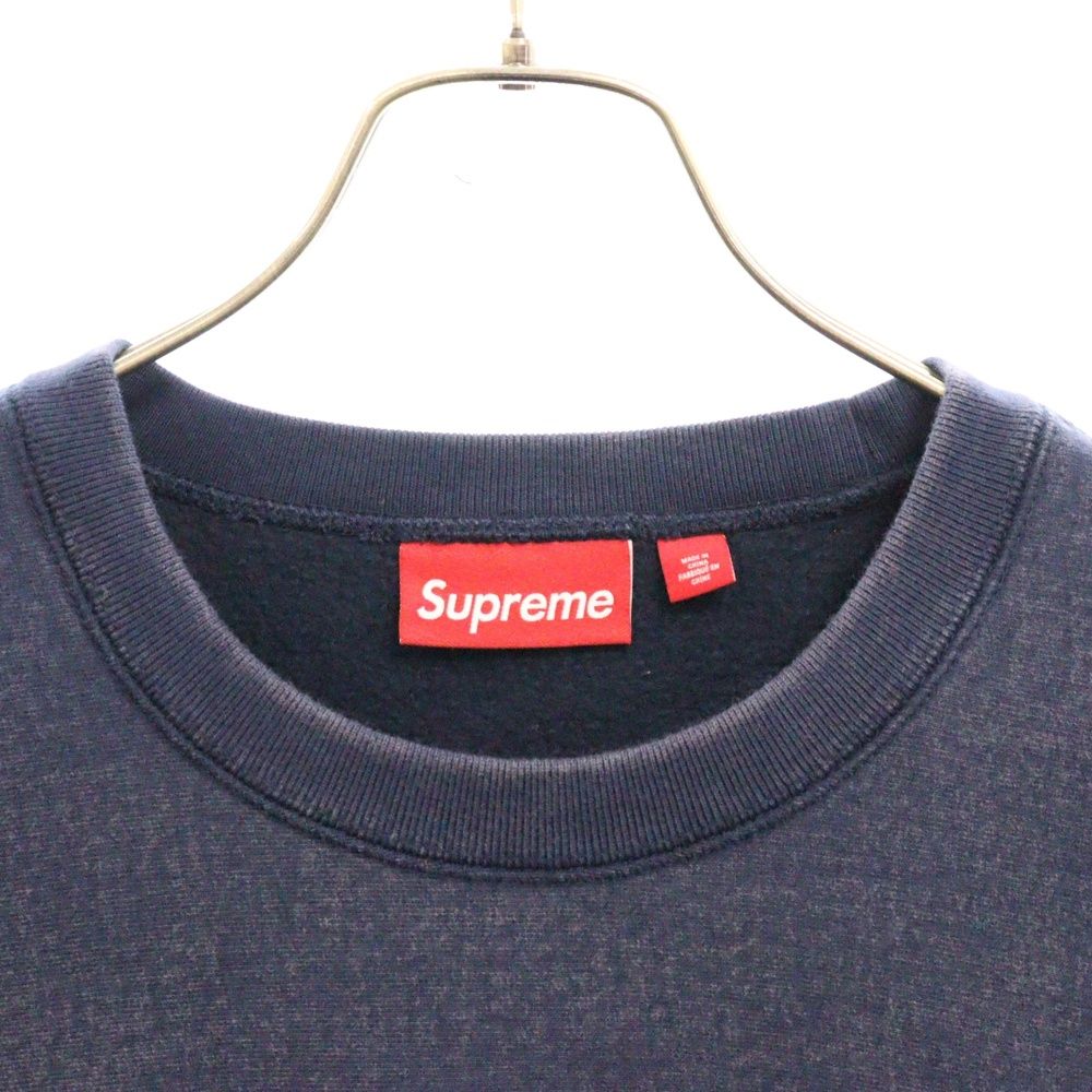 SUPREME (シュプリーム) 25SS Washed Box Logo Crewneck ウォッシュ  