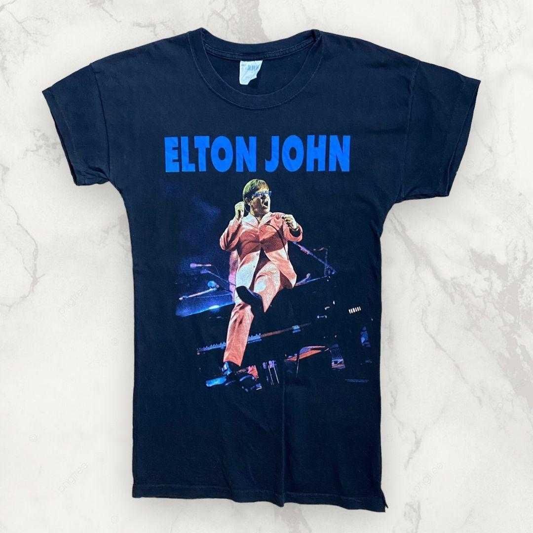 90‘s Elton john ツアーTシャツ エルトン　ジョン　ヴェルサーチ着丈67