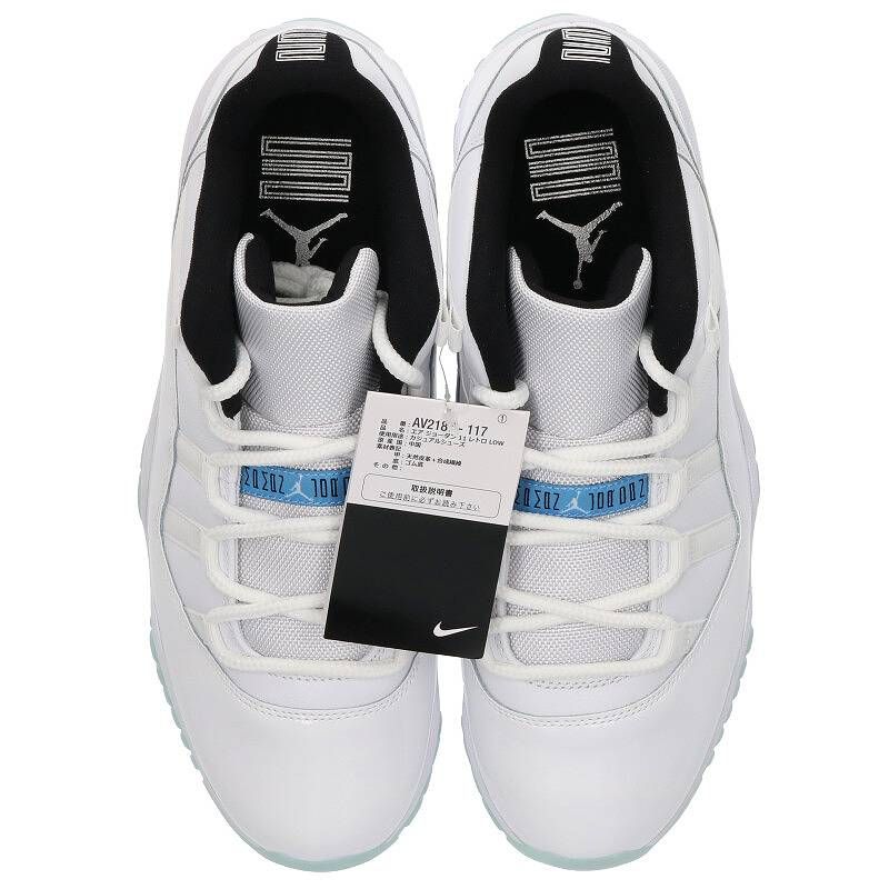 ナイキ AIR JORDAN 11 RETRO LOW Legend Blue AV2187-117 エア