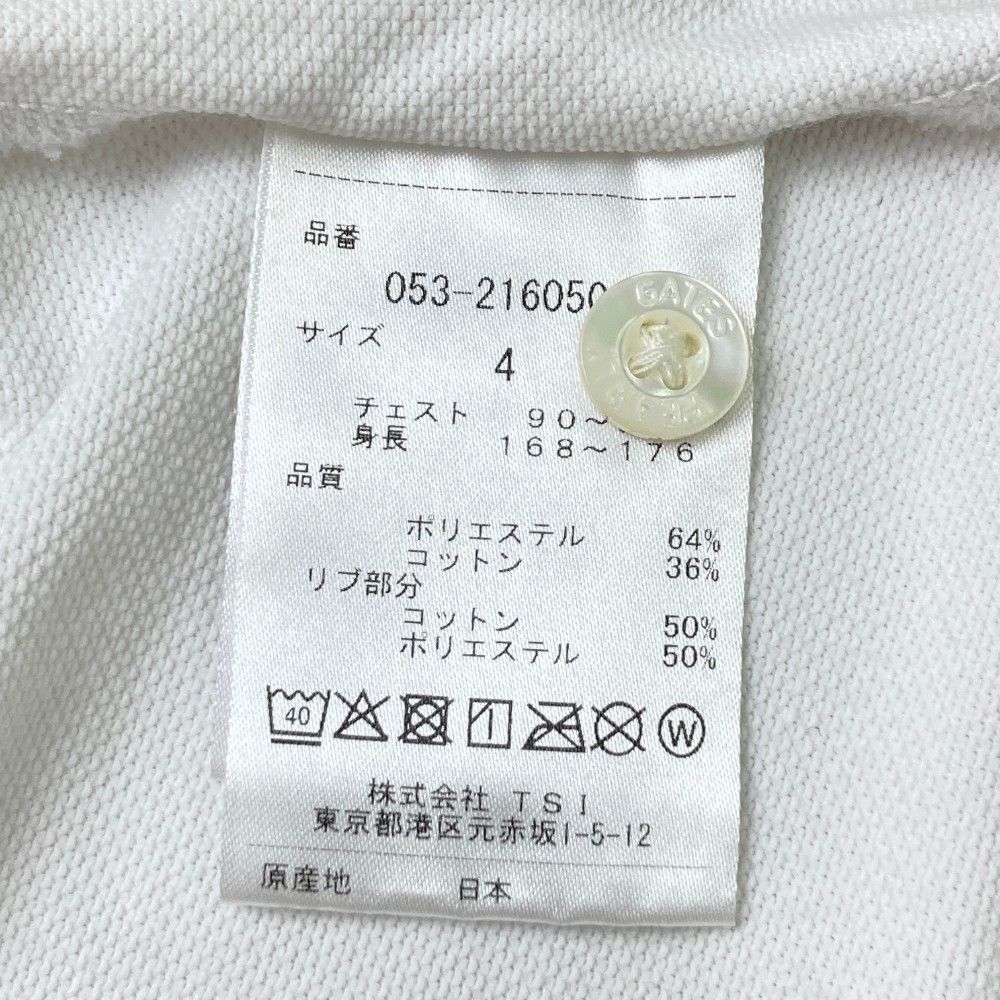 サイズ:4 PEARLY GATES パーリーゲイツ 半袖ポロシャツ ニコ サイズ:4 PEARLY GATES パーリーゲイツ 半袖ポロシャツ ニコ