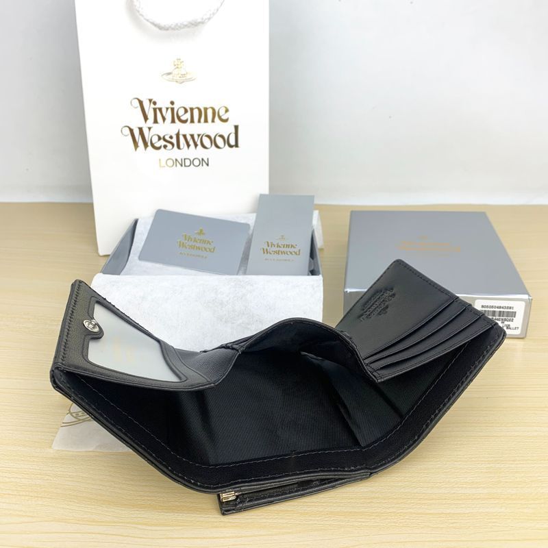 【美品】 ヴィヴィアンウエストウッド　オーブ　がま口　折り財布 w2 新品 ヴィヴィアンウエストウッド 折り財布 二つ折り Vivienne