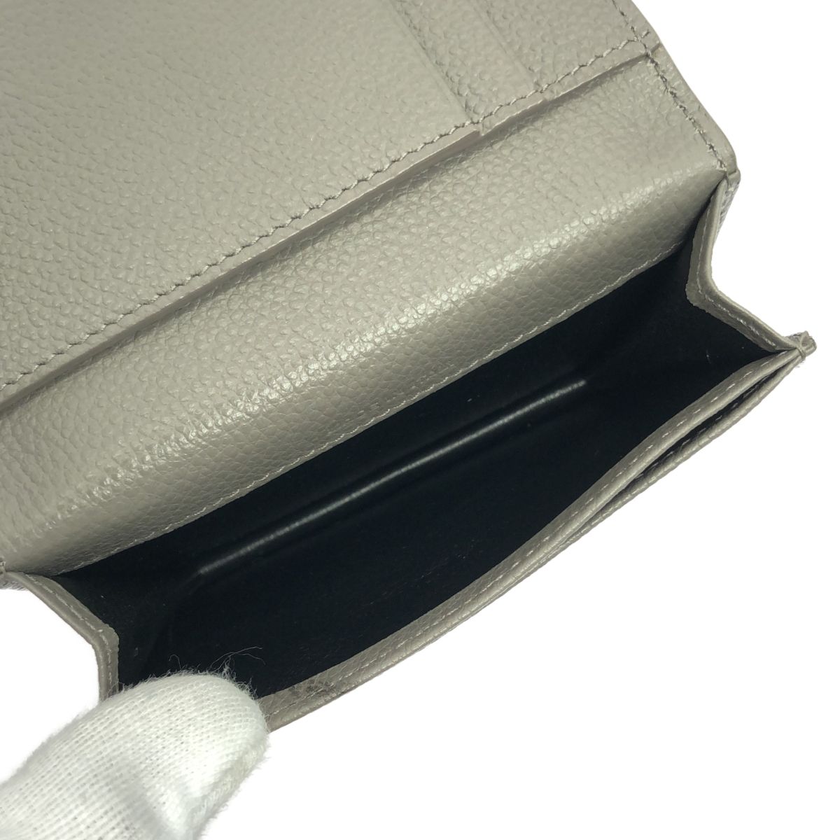 SAINT LAURENT サンローラン カードケース マチあり 名刺入れ パス  