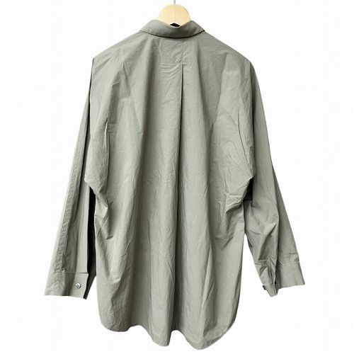 オムプリッセイッセイミヤケ オリーブグリーン 長袖袖カットソー HOMME PLISSÉ ISSEY MIYAKE グリーン長袖カットソー