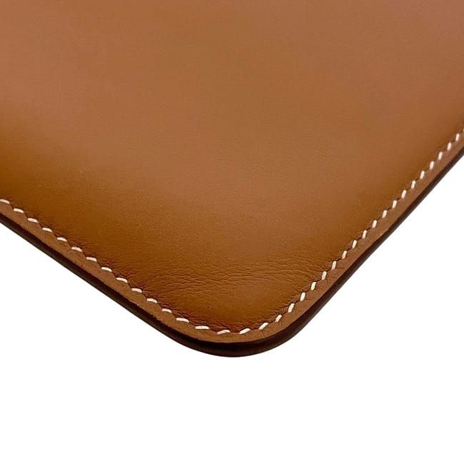 エルメス iPad ケース キャメル ブラウン ゴールド 美品 レザー - メルカリ